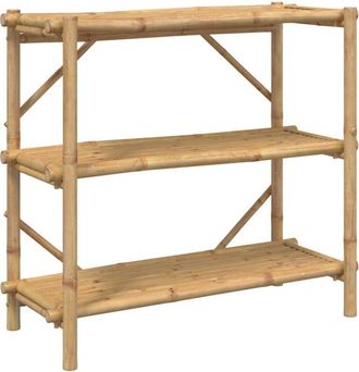 vidaXL 3-Layer Shelf 100x40x90 cm Bamboo vidaXL