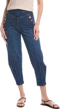 House Of Harlow House Of Harlow 1960 Zev Sailor Detail Barrel Jean