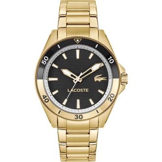 Lacoste Mainsail Bracelet Watch, 43mm in Gold at Nordstrom
