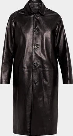 Nili Lotan Abel Leather Coat