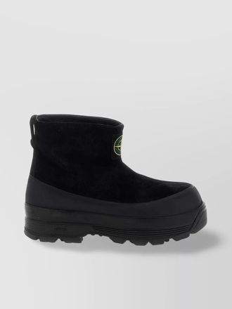 Stone Island suede ankle boots