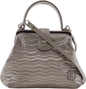 Bally 2way Shoulder Bag Leather Handbag