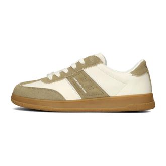 East Pacific Trade Witte Leren Dames Sneakers Santos-w - Dames - Schoenen - Wit - Maat: 43 EU Leer