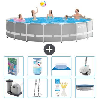 Intex Piscina Prism Frame Redonda - 549x122 Cm - 9-piezas S549
