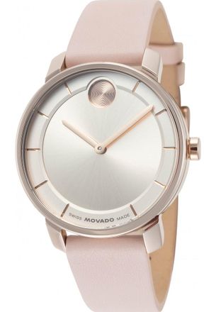 Movado Womens 3601078 Ladies Bold Access Watch - Rose Gold - One Size
