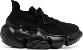 grounds Moopie Hairy sneakers - BLACK