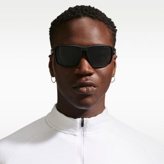 Nike Mens Premier Zone Polarized Sunglasses in Black | IQ9353X-010