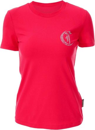 Just Cavalli T-shirts en Polos Roze - Dames - T-shirts - Roze - XS - Tops