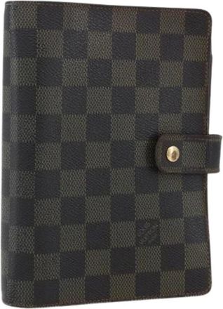 Louis Vuitton Pre-owned Accessories, female, Brown, Size: ONE SIZE Pre-owned Canvas Home-Office