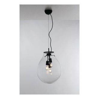 Netlighting Azuma Globe Ceiling Pendant Black E27