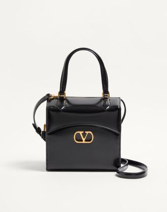 Valentino Garavani Valentino Garavani Vain-Case Bowling Bag In Shiny Calfskin Wo