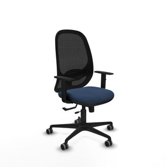 Piqueras y Crespo Silla De Oficina Piqueras Y Crespo Cilanco Negro Malla Ajustable