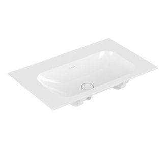 Villeroy & Boch Finion meubelwast.80x50 zonder kraangat zonder overloop wit Ceramic+ wit