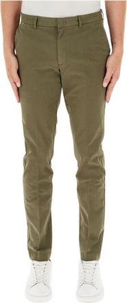 HUGO BOSS Open Pants Kaito 1 - Heren - Slim Fit Broeken - Groen - XS - Katoen - Broeken