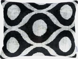 Les-Ottomans Silk velvet cushion