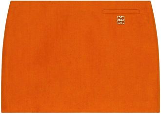 Givenchy Mini-rok met 4G patroon - Oranje