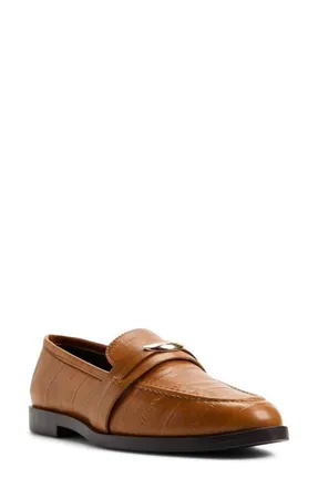 Aldo Ellya Loafer in Medium Brown at Nordstrom, Size 7.5