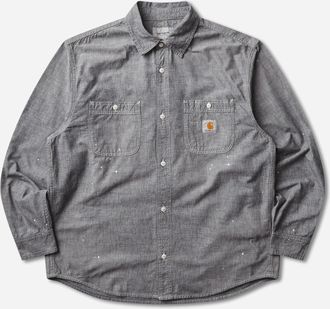 Carhartt Work in Progress Men s Painter Longsleeve Shirt Black (Worn Used)
