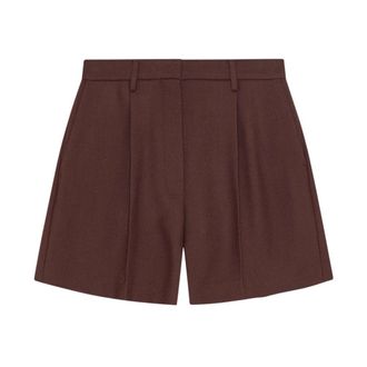 Birgitte Herskind Reggy Shorts - Dames - Korte Broeken - Bruin - XS - Wol - Korte Broeken