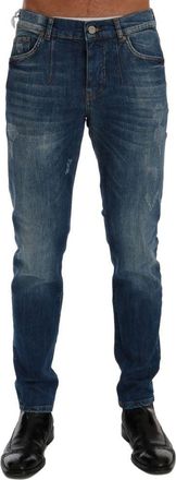 Frankie Morello Cotton Slim Fit Mens Jeans