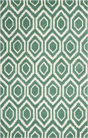 Safavieh Alfombra Lana Blu/Neutrale 183 X 274 cm