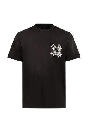 Amiri MA QUAD SNAKE OS TEE Size: XL, colour: BLACK