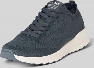 Ecoalf Sneaker mit Label-Patch Modell CONDEKNITALF in Jeansblau, Gr&ouml;&szlig;e 40