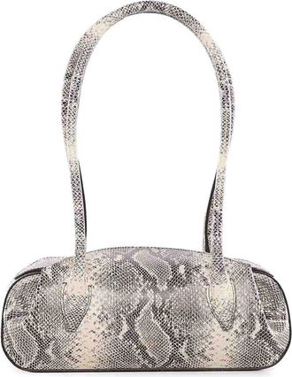 Yuzefi Leather Oyster Shoulder Bag