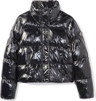 Noize Coco Crop Water Resistant Puffer Jacket in Black at Nordstrom Rack, Size X-Small