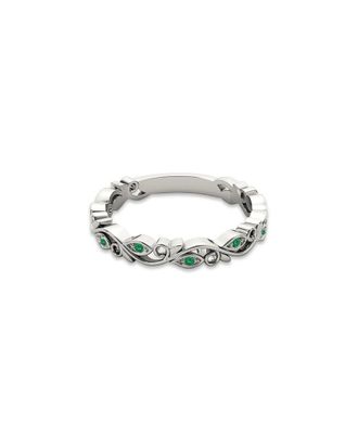 Allurez 14K 0.05 Ct. Tw. Emerald Ring