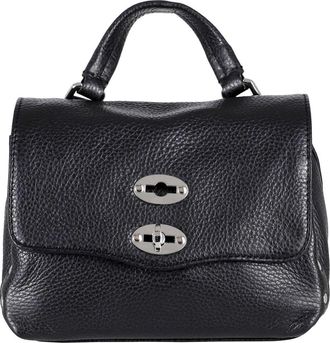 Zanellato Handbags - Dames - Handtassen - Zwart - ONE Size - Leer - Tassen