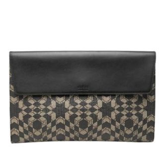 Gucci Pre-owned Clutches, female, Multicolor, Size: ONE SIZE Pre-owned Canvas Clutch