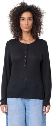 Notshy Cashmere trui met ronde hals - Dames - Cashmere truien - Zwart - S - Truien & Vesten