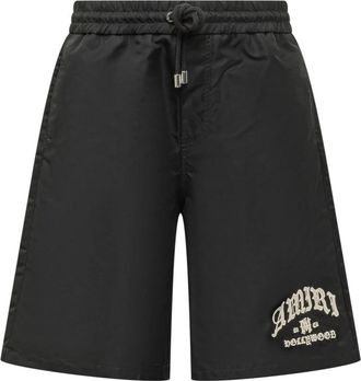 Amiri Hollywood Short - Heren - Strandmode - Zwart - XL - Nylon - Badmode