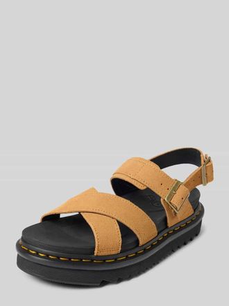 Dr. Martens Sandale mit Dornschlie&szlig;en Modell VOSS II in Cognac, Gr&ouml;&szlig;e 41