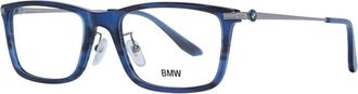 BMW Vierkante Brillen - Heren - Brillen - Blauw - ONE Size - Accessoires