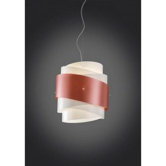 Linea Zero Bea L&aacute;mpara De Suspensi&oacute;n Una Luz Cobre Di&aacute;metro 40x H39 Cm