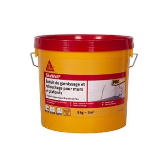 Sika Sika - Wall Relleno De Yeso Relleno Y Reparaci&oacute;n De Paredes Y Techos - 5kg