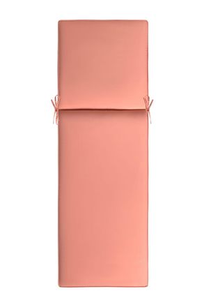 Calma House Colchoneta de tumbona color rosa 60x180x5