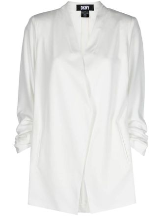 DKNY Blazer met V-hals - Wit