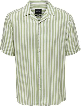 Only & Sons Hombre, Camisas, Verde, Talla: S