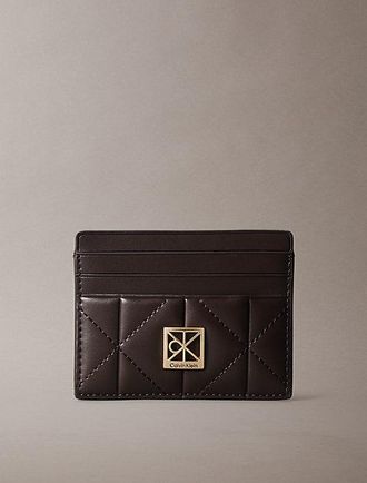 Calvin Klein Tarjetero Con Logo Con Emblema Acolchado Con Rfid