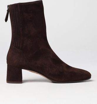 Aquazzura Boots Woman color Brown