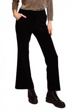 Traffic People Ceeci Flared Trousers In Black
