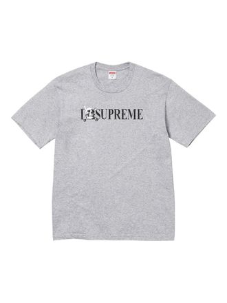 SUPREME T-shirt con logo - Grigio