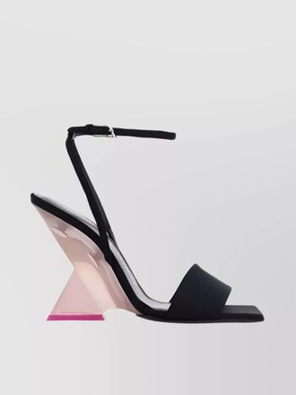 The Attico satin high-heel sandals