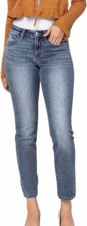 Judy Blue Mid Rise Slim Fit In Blue