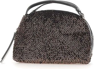 Gianni Chiarini Alifa Handtas - Dames - Handtassen - Bruin - ONE Size - Leer - Tassen