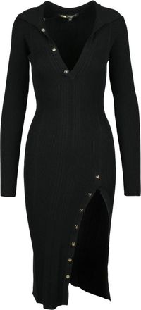 BABYLON jurk vrouw - Dames - Casual kleedjes - Zwart - L - Polyester - Kleedjes