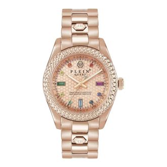 Philipp Plein Queen Crystal Queen 36Mm - Dames - Horloges - Geel - ONE Size - Accessoires